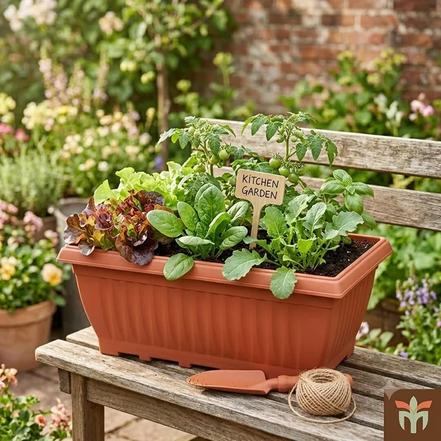 Royal Rectangle Planters| Ideal for Vegetable Gardening