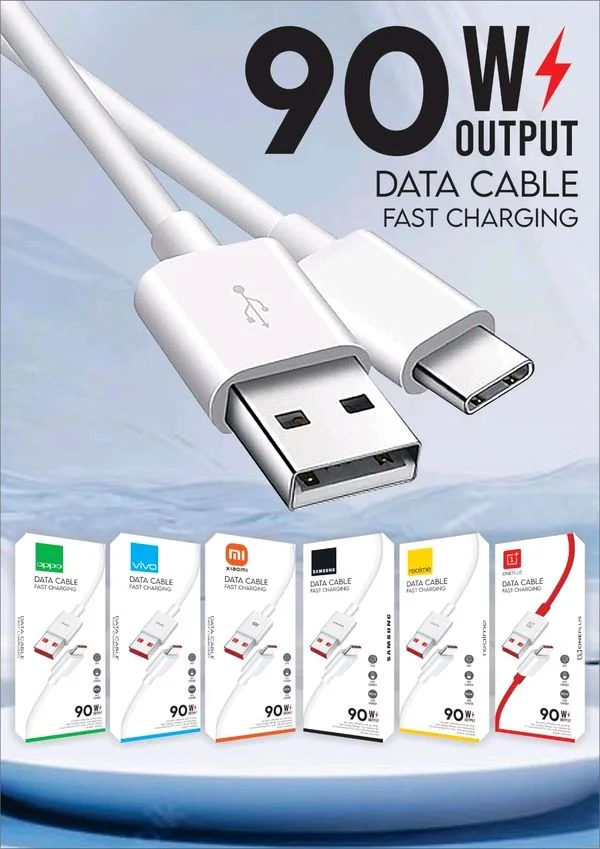  Vivo 90w Type C Cable {1year Warranty}