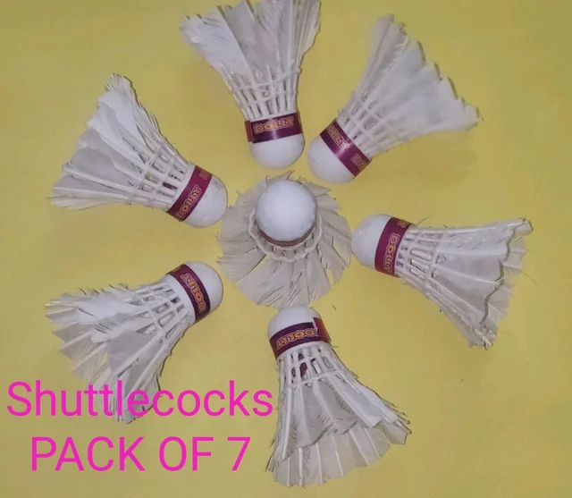 Shuttle Cocks Feather 7pic