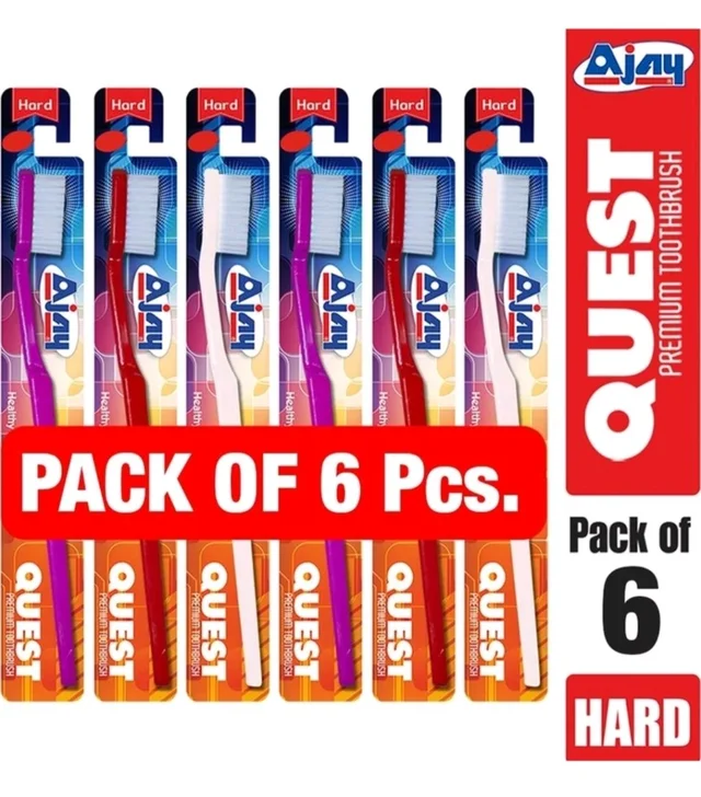 Ajay Hard 6pic Toothbrush 