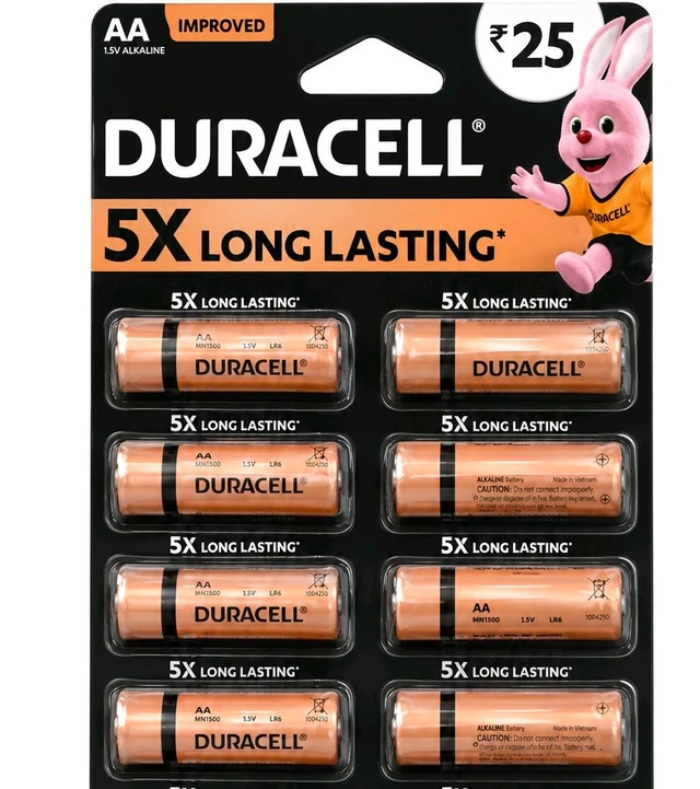DURACELL AA Batteries 8pic