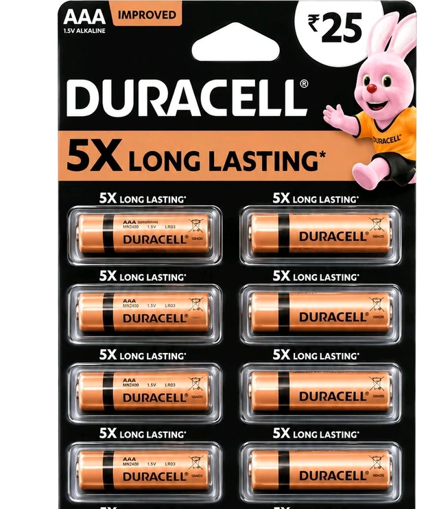 DURACELL AAA Batteries 8pic
