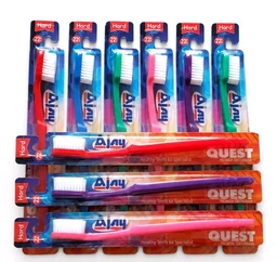 Ajay Hard Toothbrush (PACK OF 9)