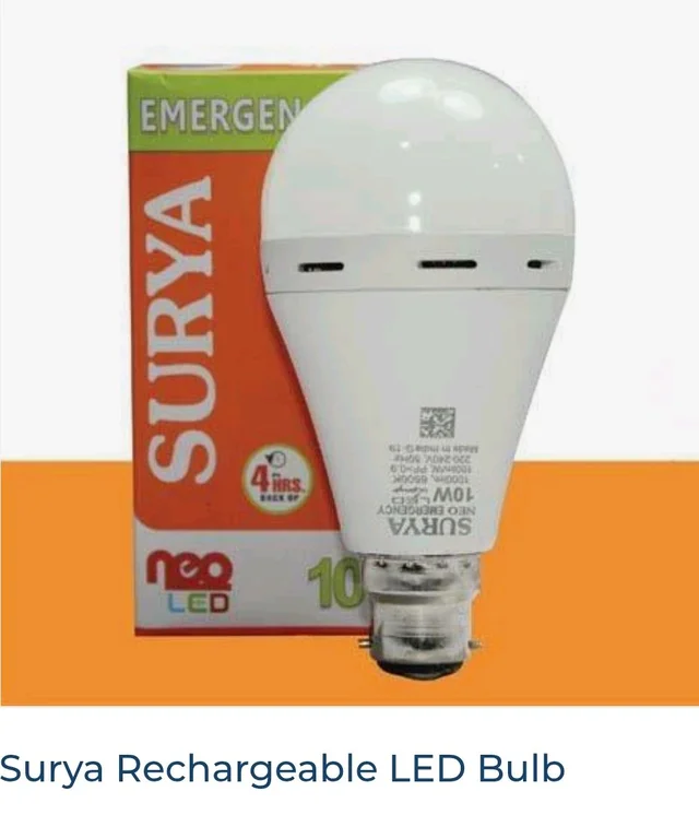 Surya Emergency Led Light 10W 
