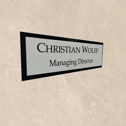 Customized Self Adhesive Acrylic Name Plate| Black Acrylic and SIlver Engraving Sheet (Black and Silver) - 12x4 Inch
