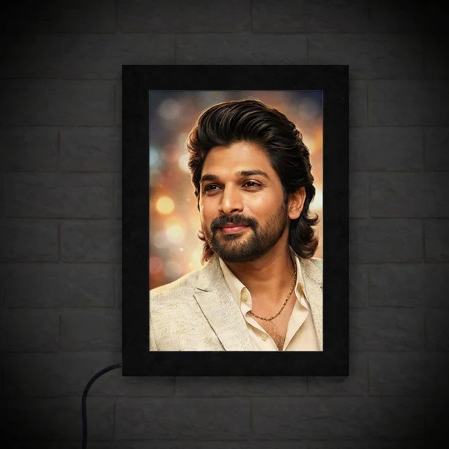 Personalized LED Photo Frame with 12V DC Adapter – Wall Mountable Light Box with Custom Picture – Ideal for Gifts, Home Décor & Events