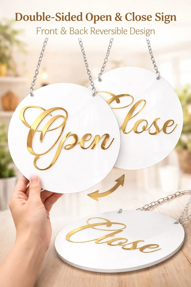 Agniv Decors | Premium Acrylic Décor & Open Close Shop Signs
