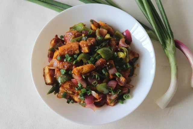 Baby Corn Chilly