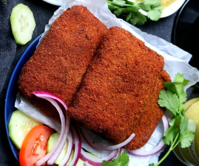 Fish Cutlet (2 Piece) - 1pc