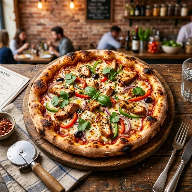 Chicken Loaded Pizza 9in