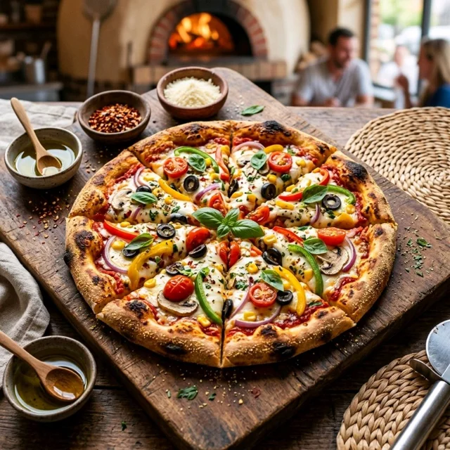 Veg Loaded Pizza 9 In