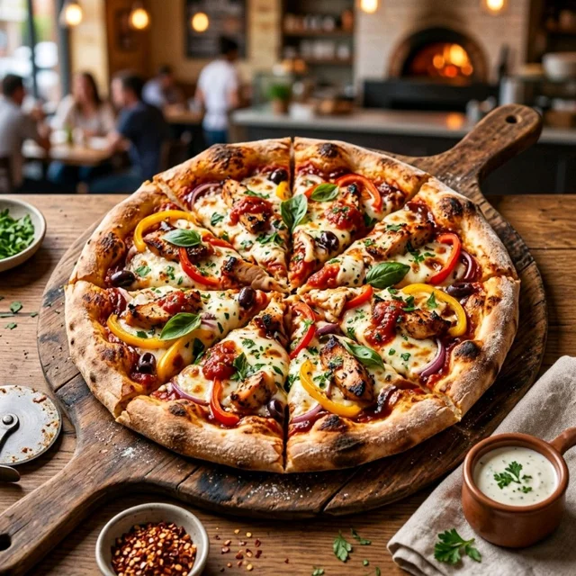 Family Chicken Pizza 12in