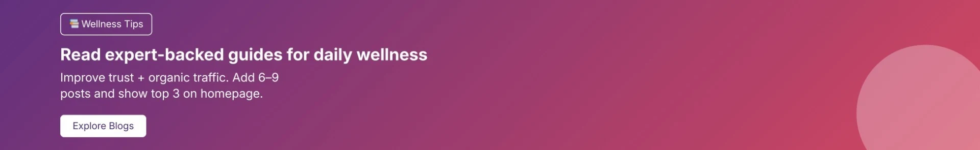 Expert talk banner by HealDesire – health tips and wellness advice