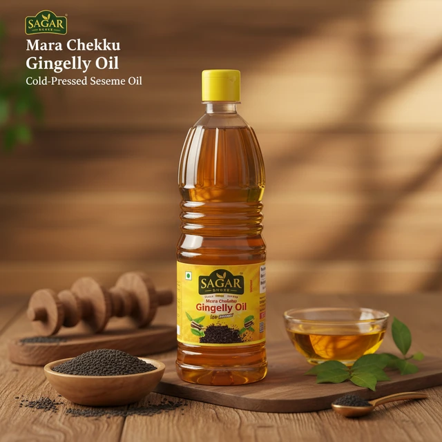 Mara Chekku Gingelly oil / மரச்செக்கு நல்லெண்ணெய்-
