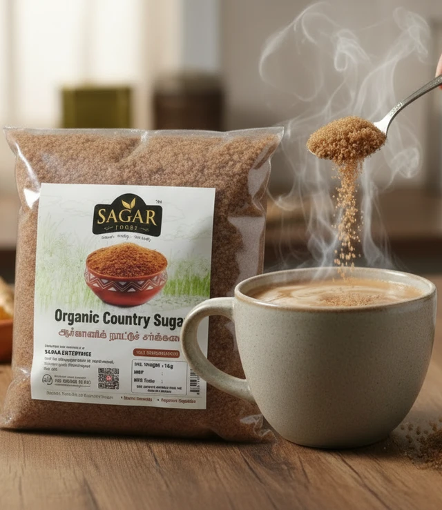 Country Sugar / இயற்கை நாட்டுச் சர்க்கரை 500g ( Organic )