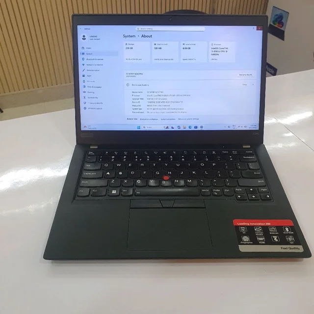 Lenovo Thinkpad X390 Model Core i5 8th Generation Used Laptop 