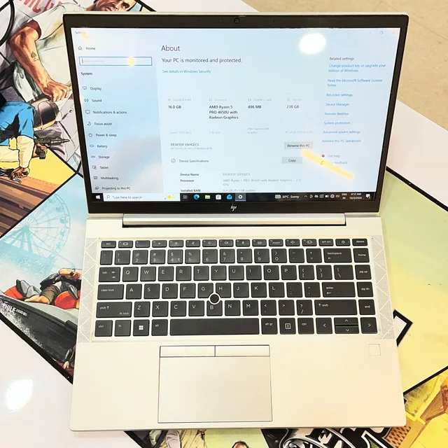 Used Hp Elitebook 845g7 Model || Amd Ryzen 5 PRO 4650u || 6 months Parts Warranty 