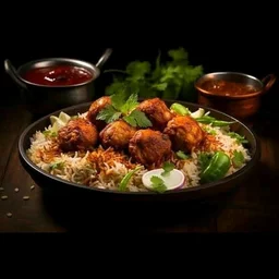 Potlam Chicken Fry Piece Jumbo Biryani