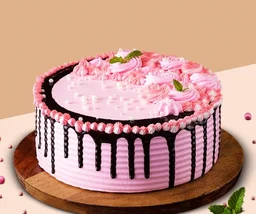  Strawberry 1kg  Veg Cake Delhi 