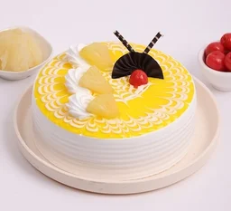 Pineapple 1/2 kg Veg Cake Delhi