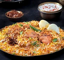 Bamboo Chicken Biryani Full