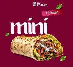 Mini Chicken shawarma salad