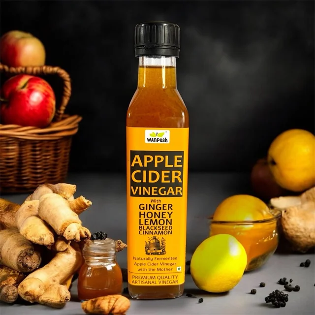 Apple Cider Vinegar With Ginger, Honey 275 ML