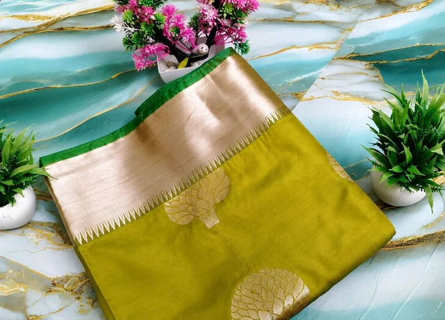 Silk Saree 0023 With Embroidery