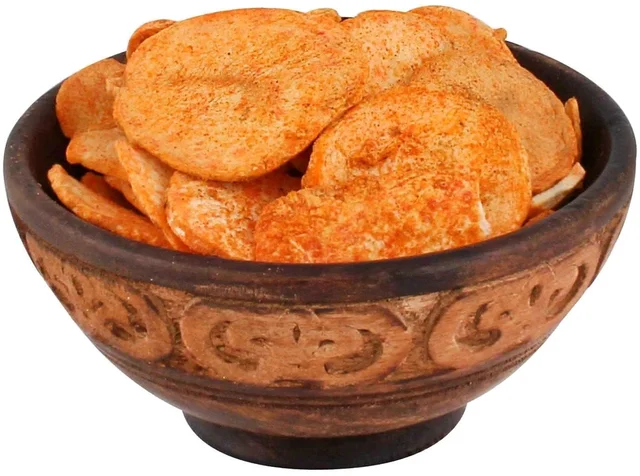 Chilli Alu Chips - 500gm