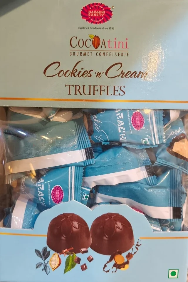 Karachi Bakery Cookies n’ Cream Truffles - 500gm (50 Pcs.)