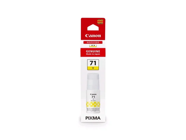 Canon PIXMA GI71Y Yellow Ink bottlefor G1020,G2020,G3020,G2060,G3060, G1737,G2770,G3770,G4770, G1730,G2730,G3730