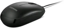 Lenovo 110 Wired Plug & Play USB Mouse, High Resolution 1600 DPI Optical Sensor,3-Button Design with clickable Scroll Wheel, 1.5 m USB-A cable, Ergonomic Mouse for Comfortable All-Day Grip(GY51U02462)