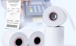 swaggers Thermal Paper/Billing Machine/POS Machine Rolls 2 inch- 57mm(Width) x 25 meter(Length) with fine class black colour printing (Pack Of 10 Rolls)