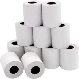 swaggers Thermal Paper/Billing Machine/POS Machine Rolls 2 inch- 57mm(Width) x 25 meter(Length) with fine class black colour printing (Pack Of 10 Rolls)