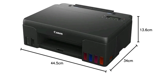 CANON Pixma G570 Printer - High Page Yield Ink Bottles, 4r To 120cm Banner Printing | Easy Hassle-free Ink Refilling, Lcd Display, Mobile & Cloud Printing