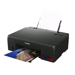 CANON Pixma G570 Printer - High Page Yield Ink Bottles, 4r To 120cm Banner Printing | Easy Hassle-free Ink Refilling, Lcd Display, Mobile & Cloud Printing