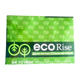 GENERIC Copier Paper Eco Rise A4 Size 70 GSM 1 Ream 500 Sheets (Pack of 10)