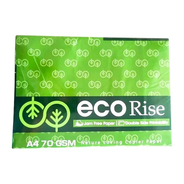 GENERIC Copier Paper Eco Rise A4 Size 70 GSM 1 Ream 500 Sheets (Pack of 10)