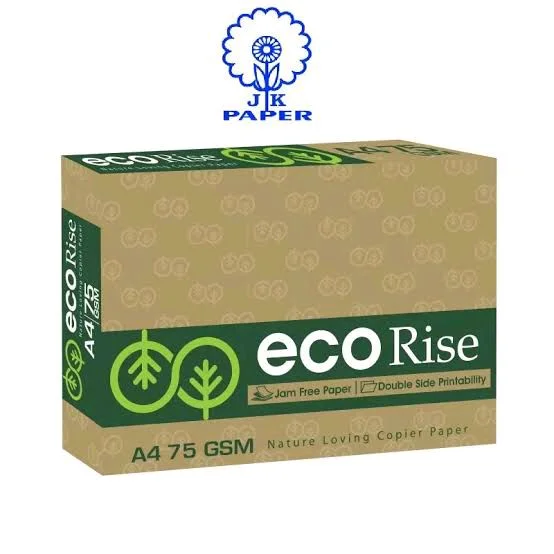 Eco GENERIC Copier Paper Eco Rise A4 Size 75 GSM 1 Ream 500 Sheets (Pack of 10)