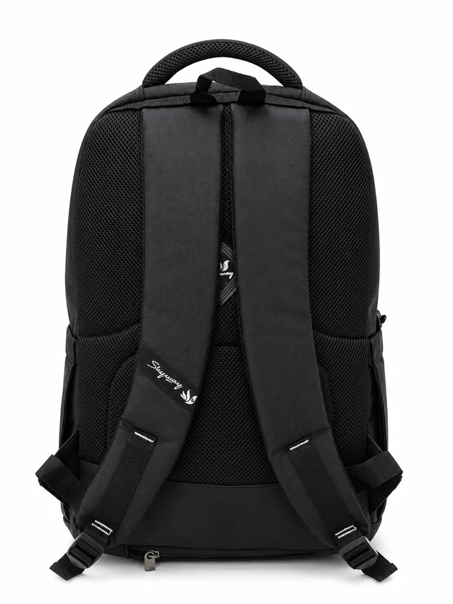 SKYWAY BAGS Skyway Model 390 Premium Laptop Backpack – Stylish, Durable & Water Resistant - Black, 450
