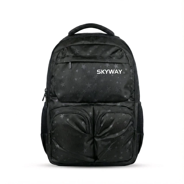 Skyway Model 374 School & College Laptop Backpack | Waterproof Fabric | Rain Cover | Organizer Compartments 