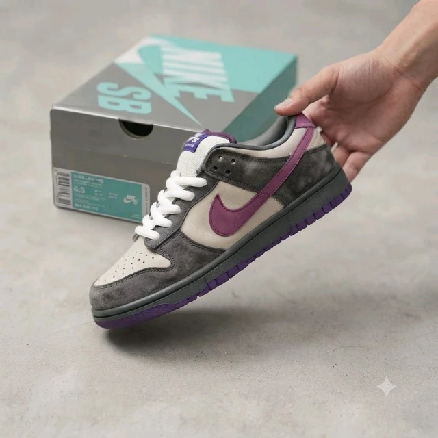 Nike SB Dunk Purple Pegion Low (First Copy)