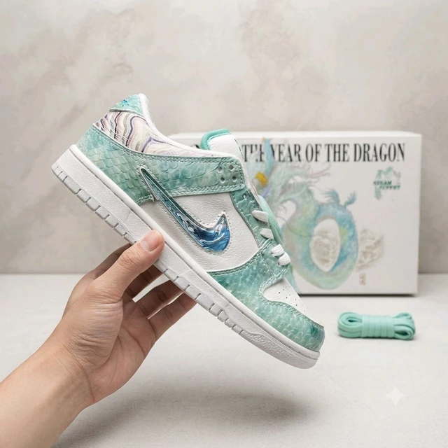 Nike SB Dunk Low Year Of The Dragon Steam Puppet 143 (First Copy)
