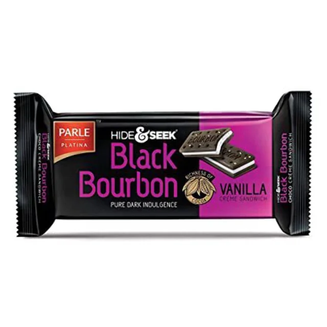 Parle Hide&seek Black Bourbon Vanilla 100g