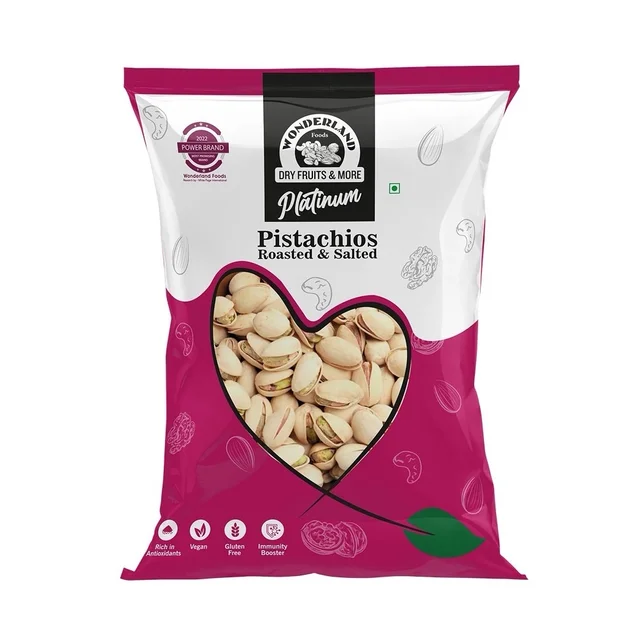 Wonderland Roasted & Salted Irani Pistachios 200g 