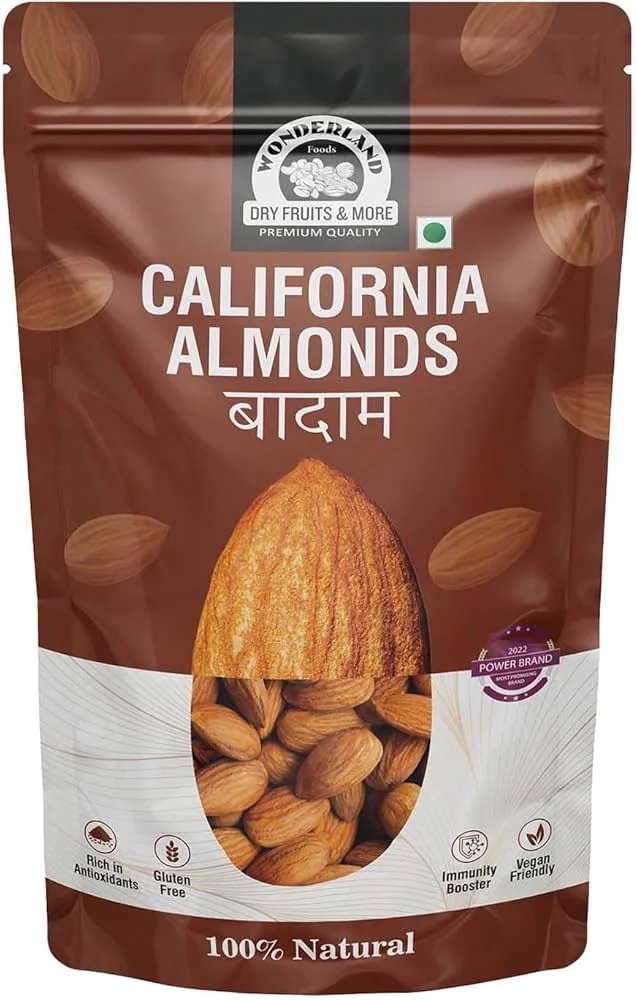 Wonderland California Almonds Badam 200g 
