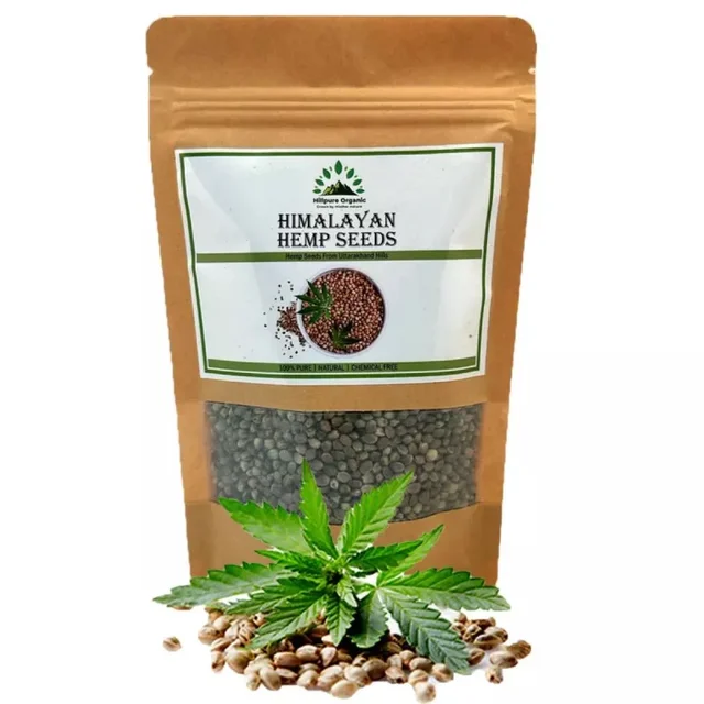 Hillpure Organic Himalayan Hemp Seeds 175gm 