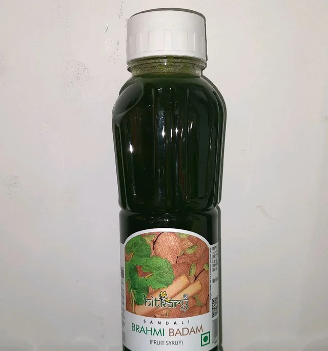 Hitkari Brahmi Badam Fruit Syrup 700 Ml
