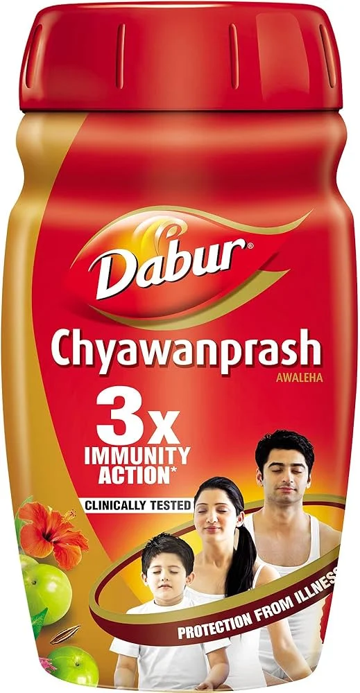 Dabur Chyawanprash. 3x Immunity Action. Net Qty 500 g