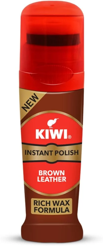 Kiwi instant polish brown leather 75ML